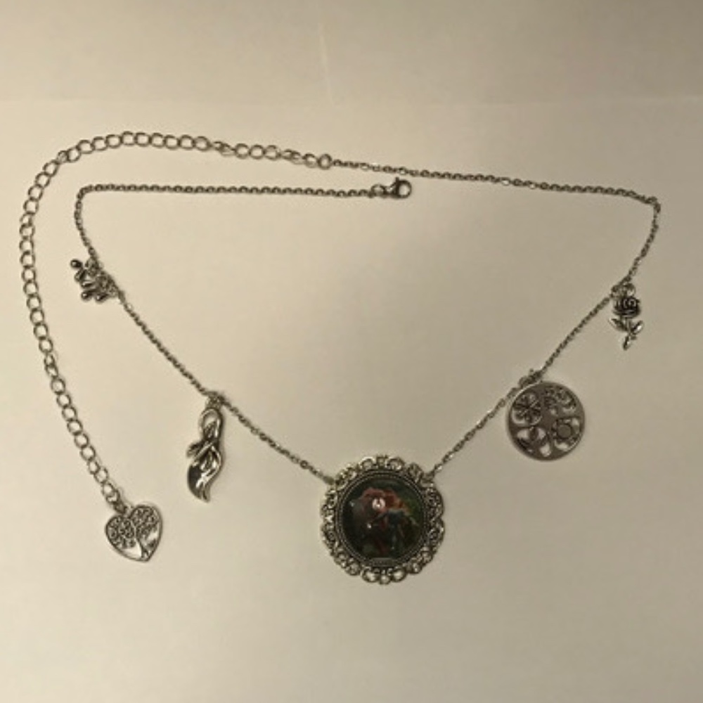 SOLD—“La Belle Dame Sans Merci" John Keats Handmade Literature Necklace - Picture 12 of 16